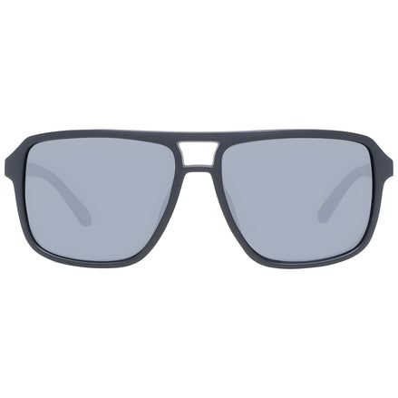 Lunettes de soleil Guess en plastique noir