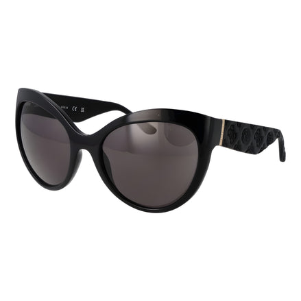 Lunettes de soleil Guess en plastique noir