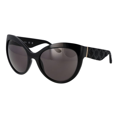 Lunettes de soleil Guess en plastique noir