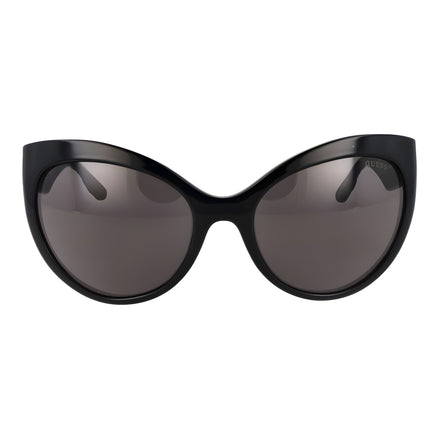 Lunettes de soleil Guess en plastique noir