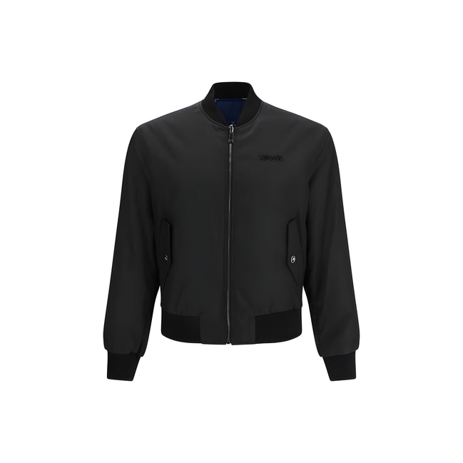 Versace Black Bomber Jacket