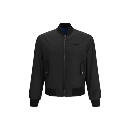 Versace Black Bomber Jacket