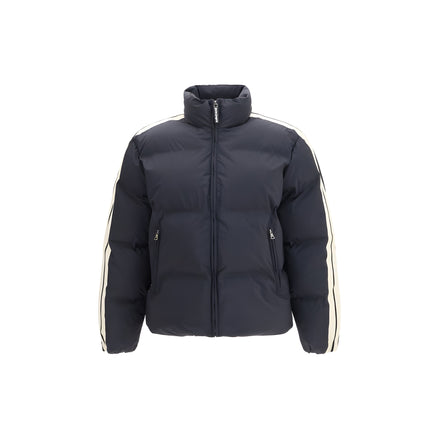 Palm Angels Veste longue en polyamide noir