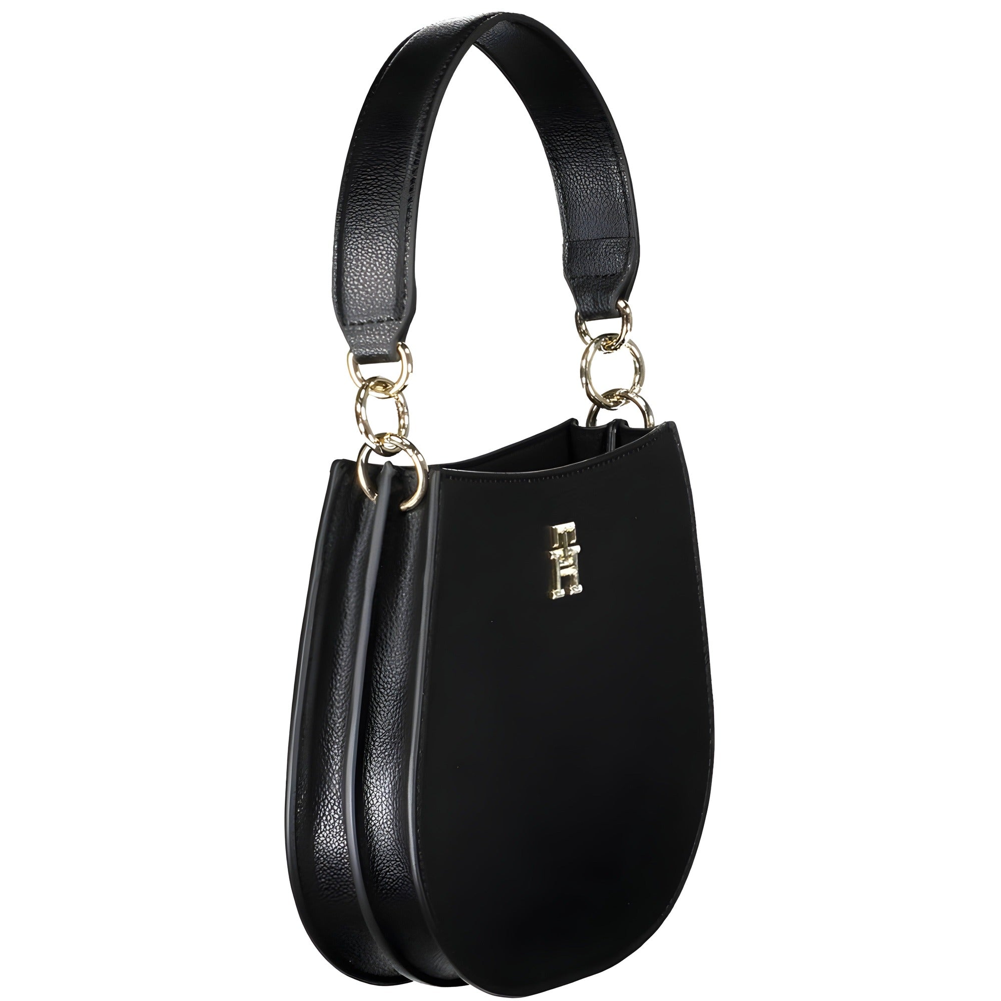 Sac à main en polyester noir Tommy Hilfiger