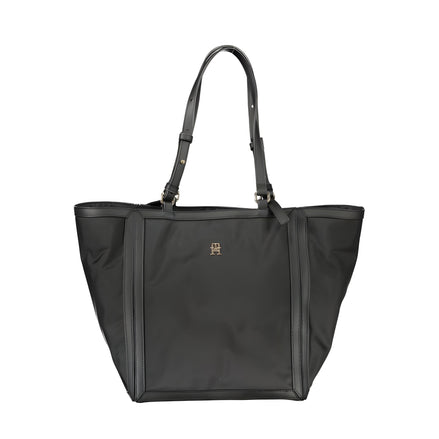 Sac à main Tommy Hilfiger en polyester noir pour femme