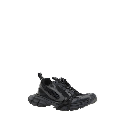 Baskets athlétiques Balenciaga en tissu noir