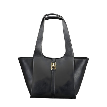 Sac à main pour femme en polyuréthane noir Tommy Hilfiger
