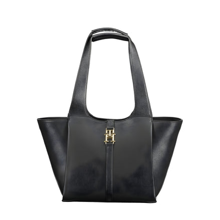 Sac à main pour femme en polyuréthane noir Tommy Hilfiger