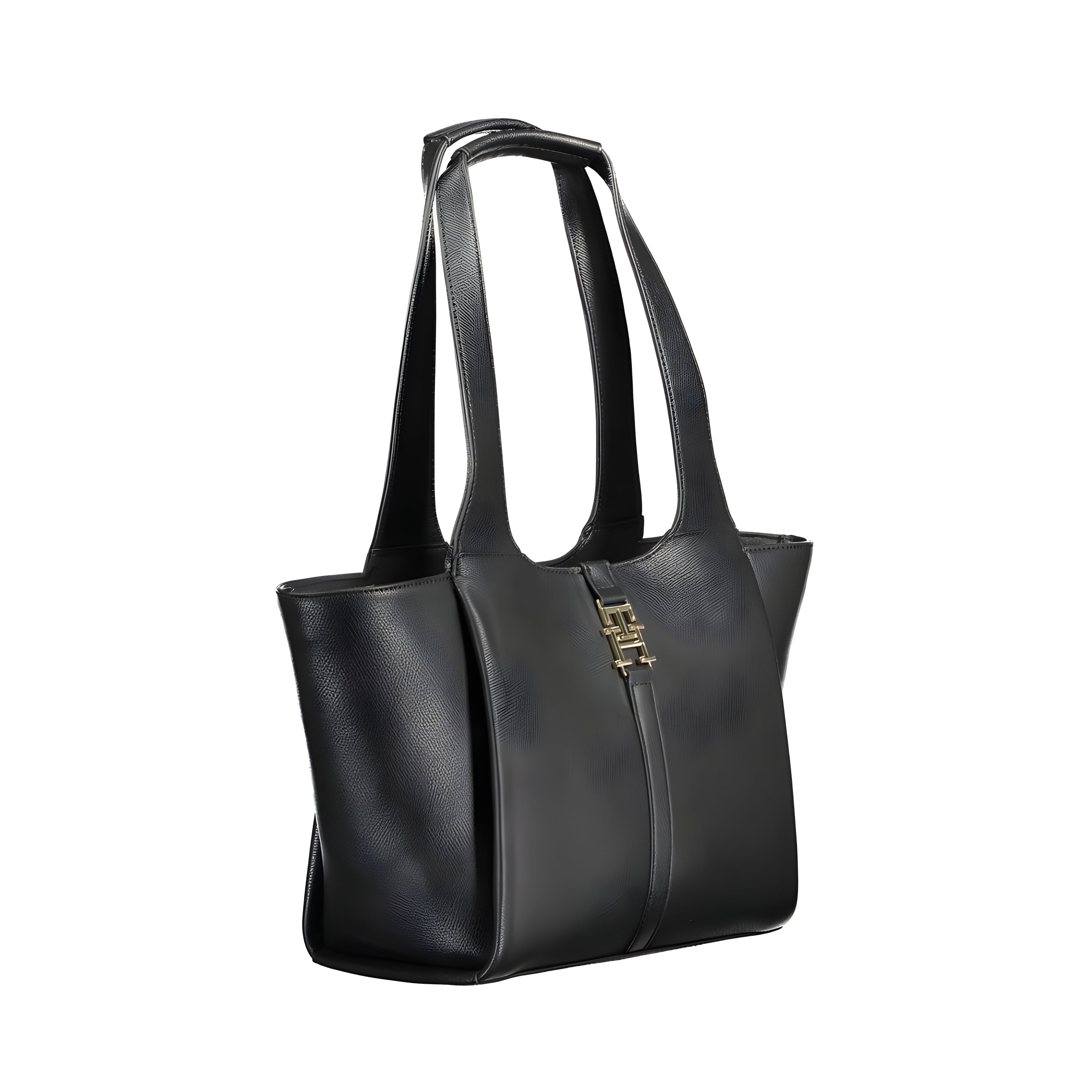 Sac à main pour femme en polyuréthane noir Tommy Hilfiger