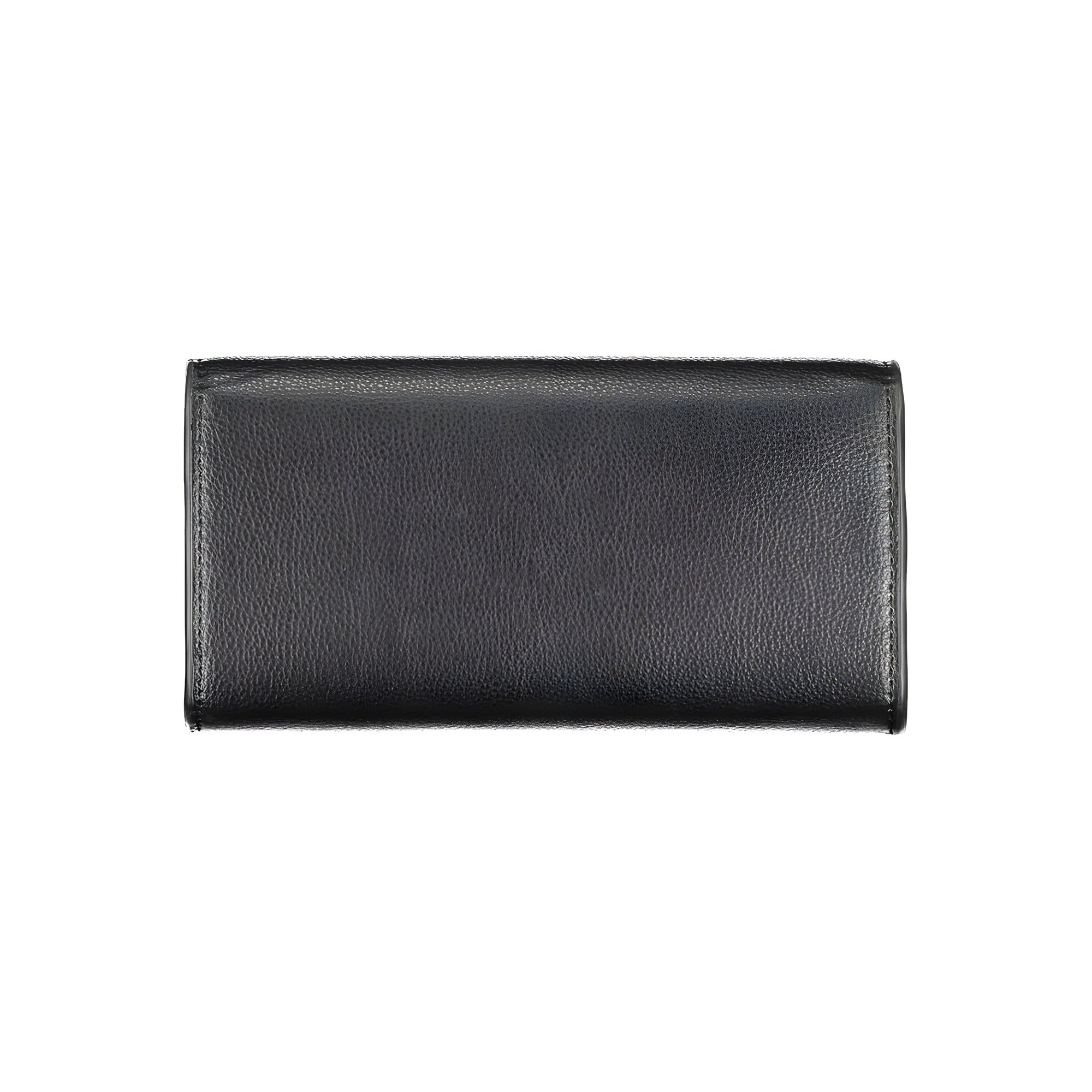 Portefeuille femme en polyuréthane noir Tommy Hilfiger