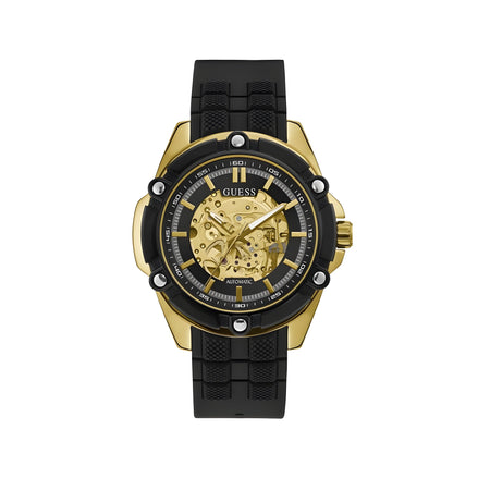 Montre-bracelet Guess en résine noire