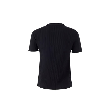T-shirt en soie noire Tom Ford