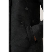Dolce & Gabbana Black Single Breasted Trench Coat Jacket