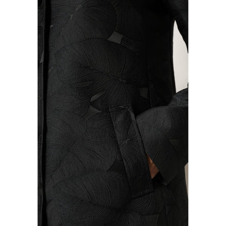 Dolce & Gabbana Black Single Breasted Trench Coat Jacket