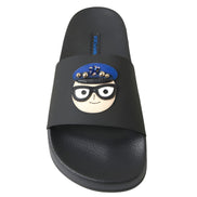 Dolce & Gabbana Sandales Tongs Noires Plage Saint Barth