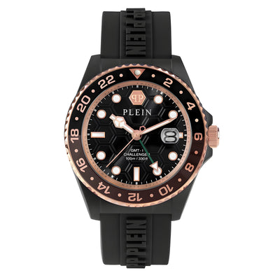 Montre de sport Philipp Plein noire en synthétique