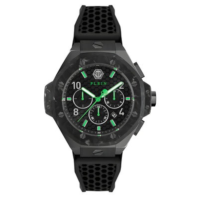 Montre de sport Philipp Plein noire en synthétique