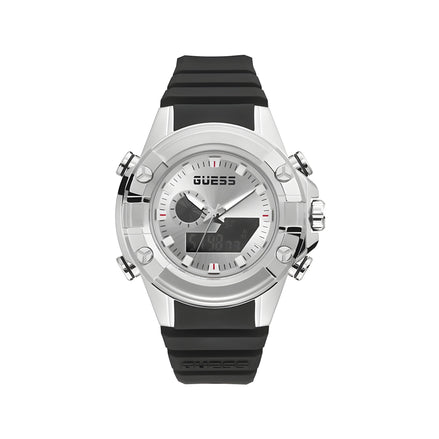 Montre de sport Guess noire en matière synthétique