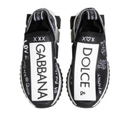 Chaussures Sneakers Basses Dolce & Gabbana Sorrento Noir Blanc