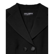 Veste croisée Dolce & Gabbana en laine noire