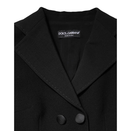 Veste croisée Dolce & Gabbana en laine noire