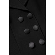 Veste croisée Dolce & Gabbana en laine noire