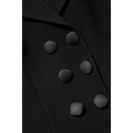Veste croisée Dolce & Gabbana en laine noire