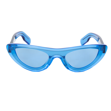 Lunettes de soleil Kenzo en acétate bleu