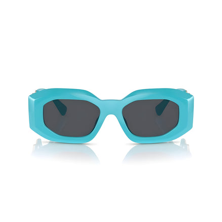 Lunettes de soleil Versace en acétate bleu