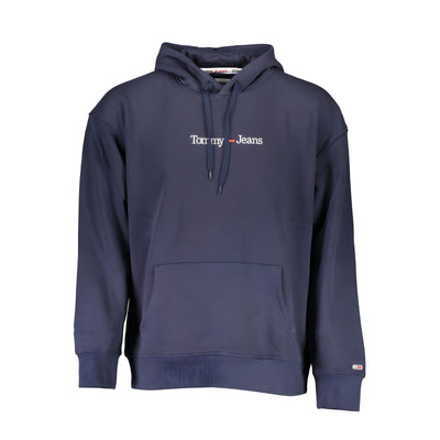 Sweat à capuche Tommy Hilfiger en coton bleu pour homme