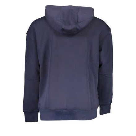 Sweat à capuche Tommy Hilfiger en coton bleu pour homme