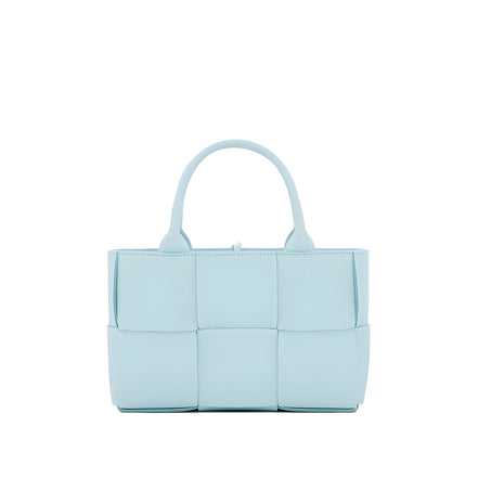 Sac cabas Bottega Veneta en cuir d'agneau bleu
