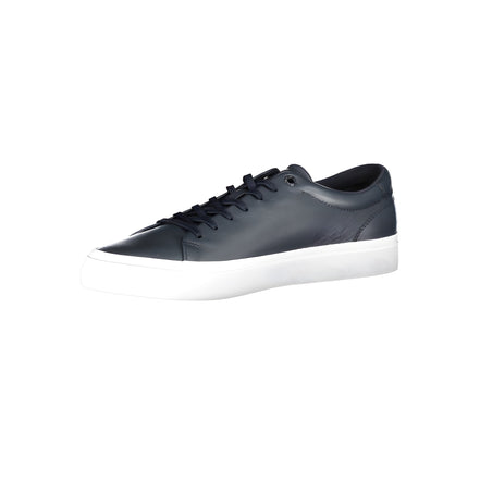 Baskets Tommy Hilfiger en cuir bleu pour homme
