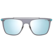 Lunettes de soleil Police en métal bleu et plastique