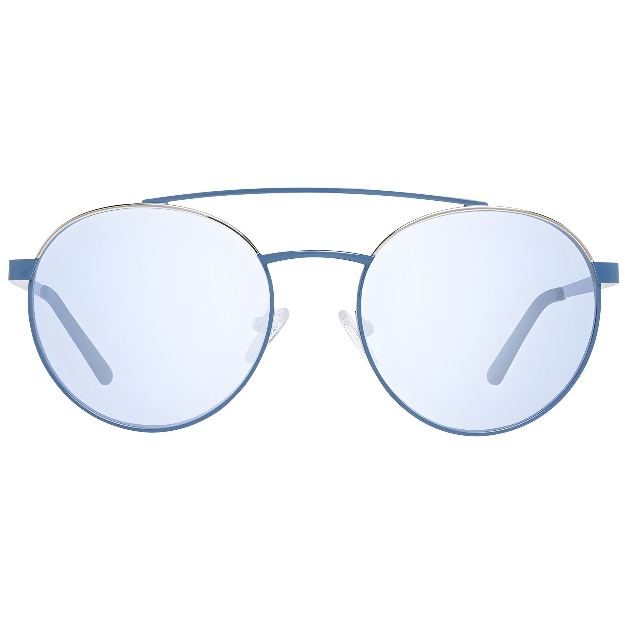 Lunettes de soleil Guess en métal et plastique bleues