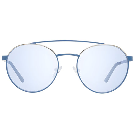 Lunettes de soleil Guess en métal et plastique bleues