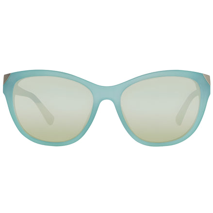 Lunettes de soleil en plastique bleu Guess