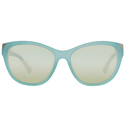 Lunettes de soleil en plastique bleu Guess