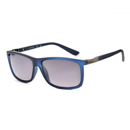 Lunettes de soleil Guess en résine bleue