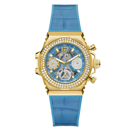 Guess Blue Synthetic Sport Watch