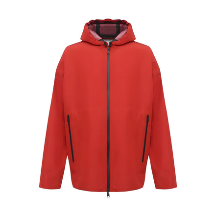 Bottega Veneta Red Polyamide Shell Jacket