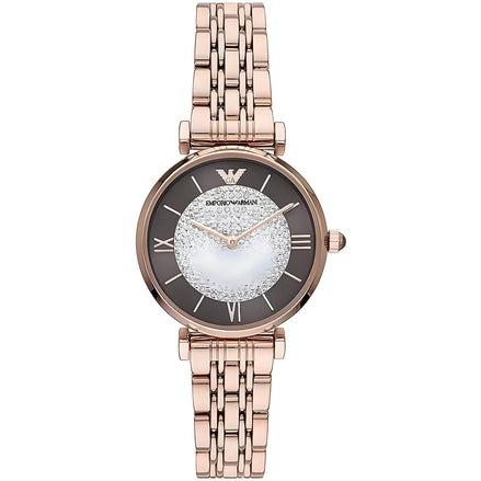 Emporio Armani Bronze Steel Quartz Watch