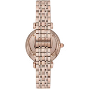Montre Emporio Armani en bronze et acier à mouvement quartz