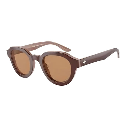 Lunettes de soleil Giorgio Armani en acétate marron