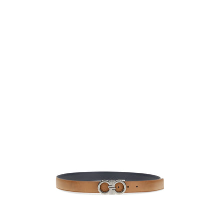 Ferragamo Brown Gancini Belt
