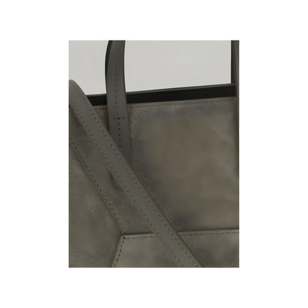 Sac porté épaule Brunello Cucinelli en veau marron Bos Taurus