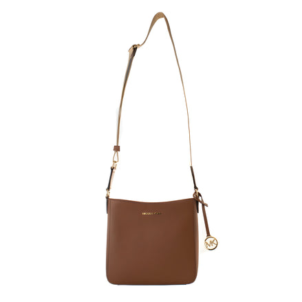 Michael Kors Brown Canvas Crossbody Bag