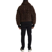 Bottega Veneta Brown Shearling Coat