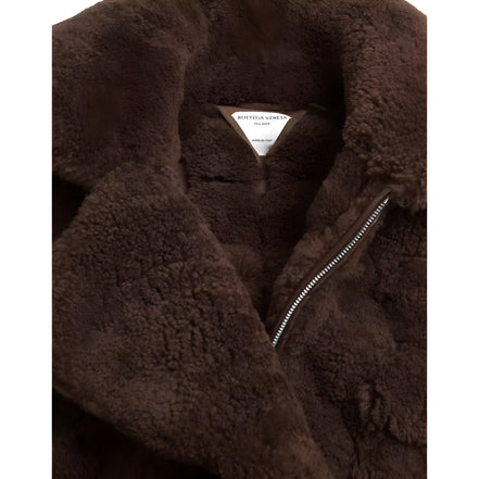 Bottega Veneta Brown Shearling Coat