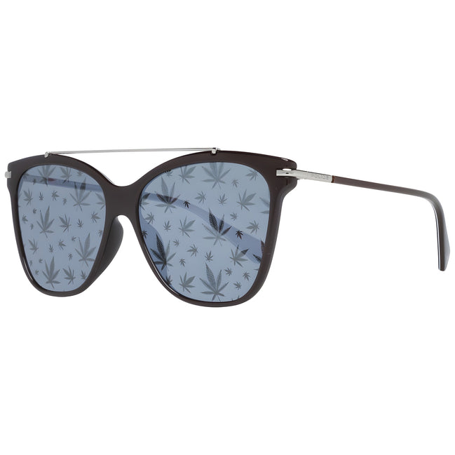 Lunettes de soleil Police en métal et plastique marron